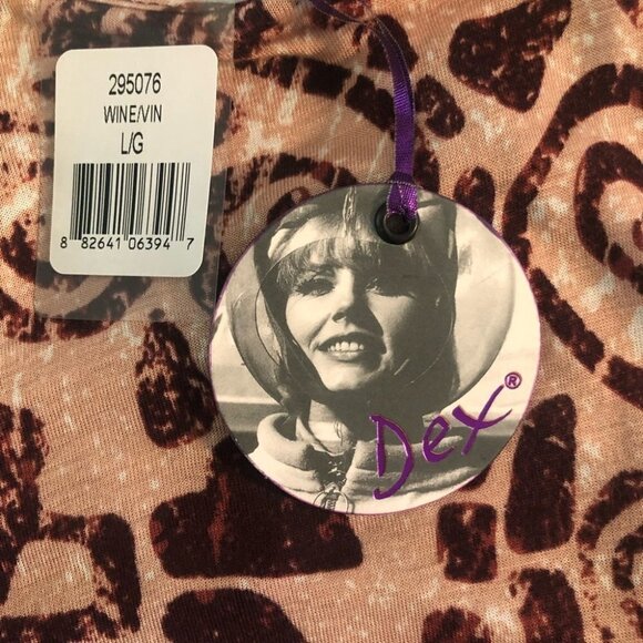 NWT DEX Women's Tank  Top Aztec Wine/Salmon Ladies Lg - Picture 12 of 16